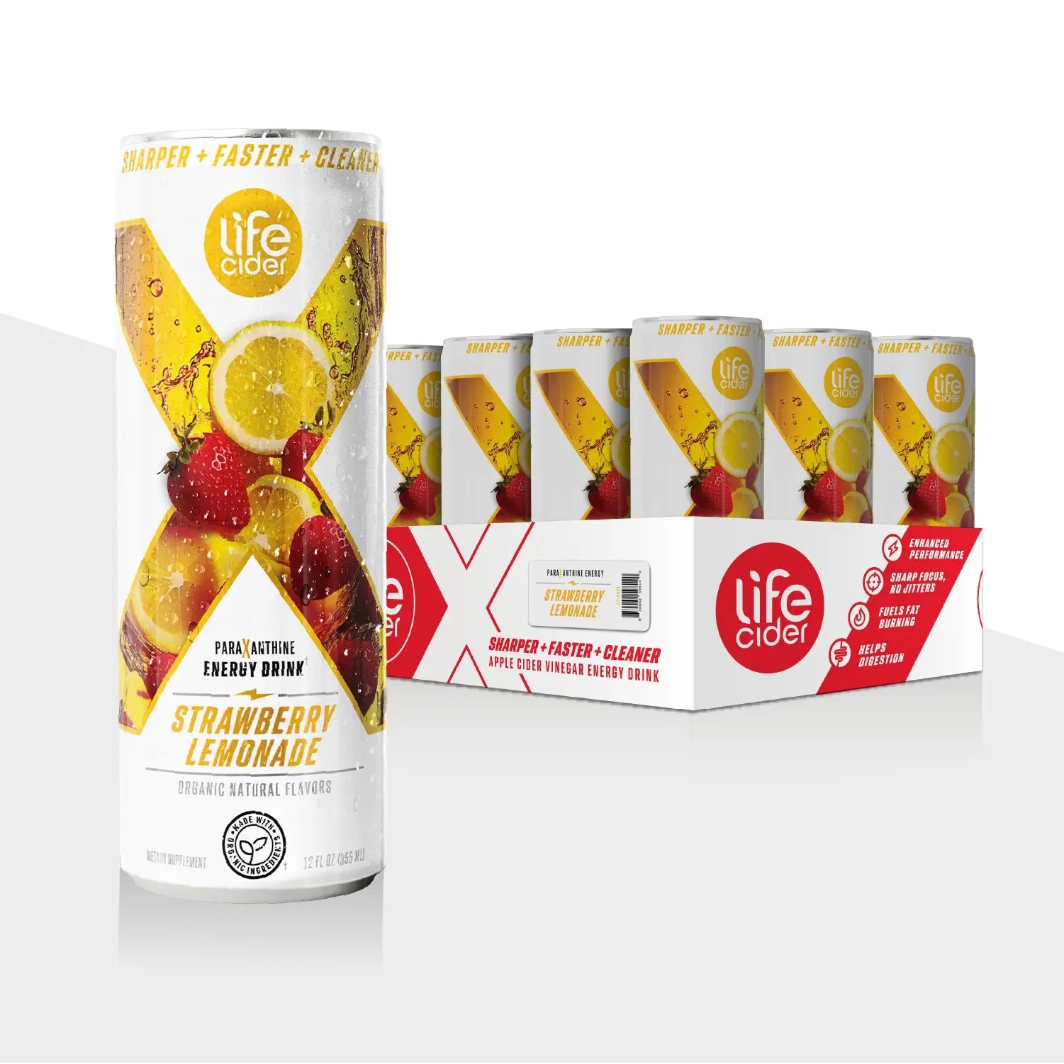 Strawberry Lemonade X (Energy) 12-Pack Life Cider