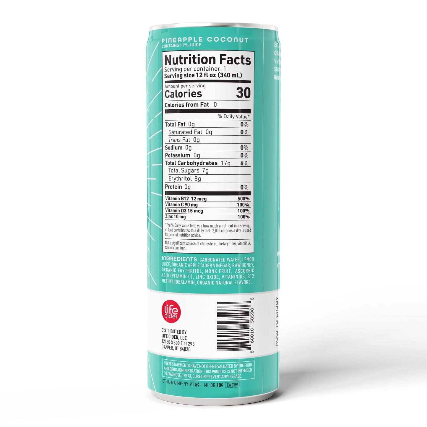 5-Flavor Variety - 12 Pack Life Cider