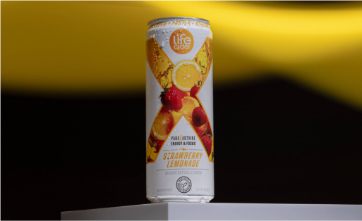 Life Cider X Energy Drink, Strawberry Lemonade 12-Pack