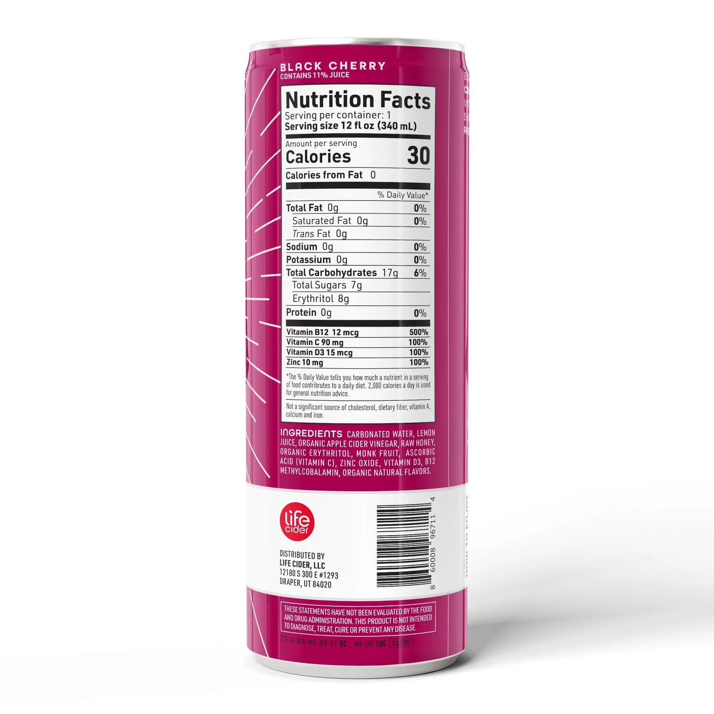 5-Flavor Variety - 12 Pack Life Cider