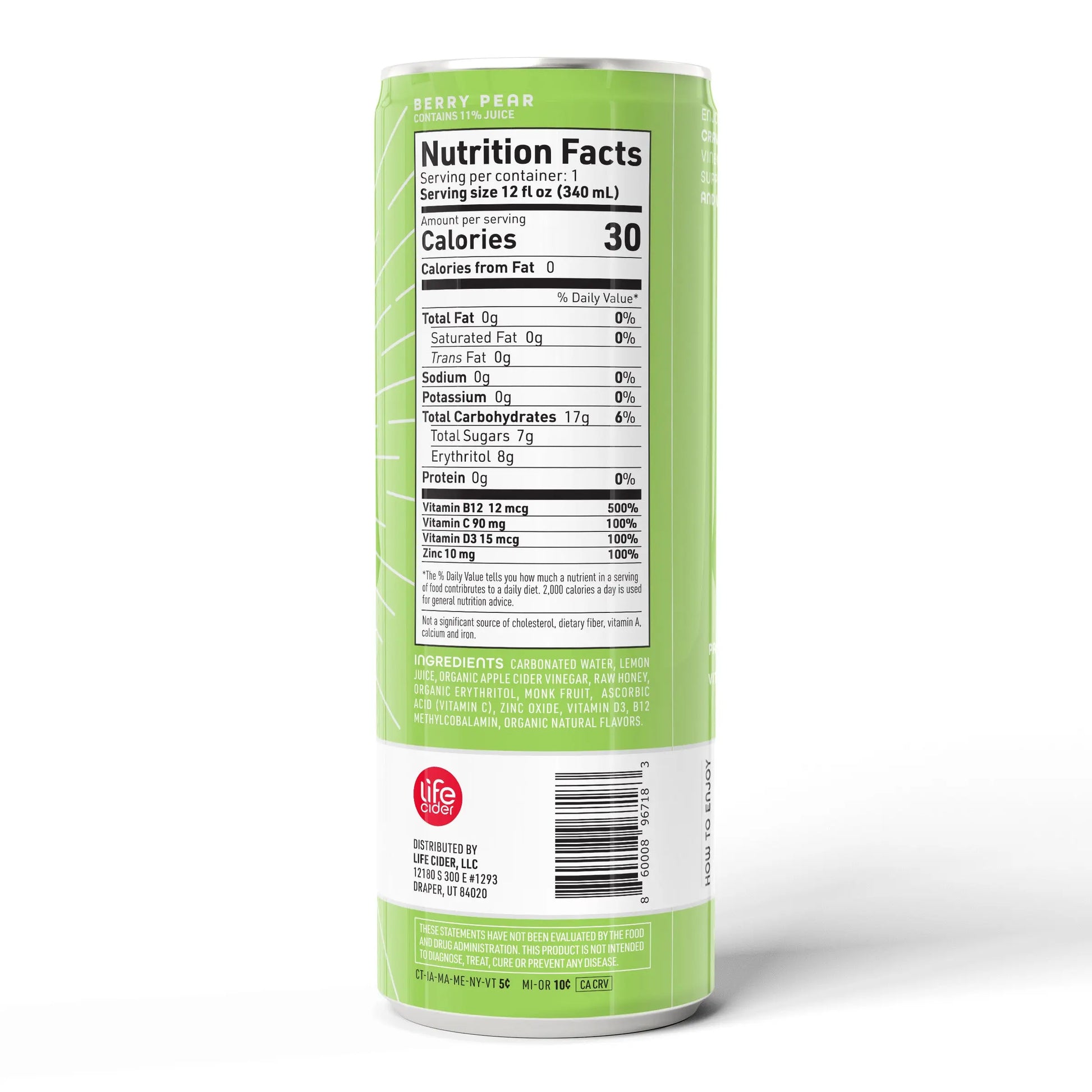 5-Flavor Variety - 12 Pack Life Cider