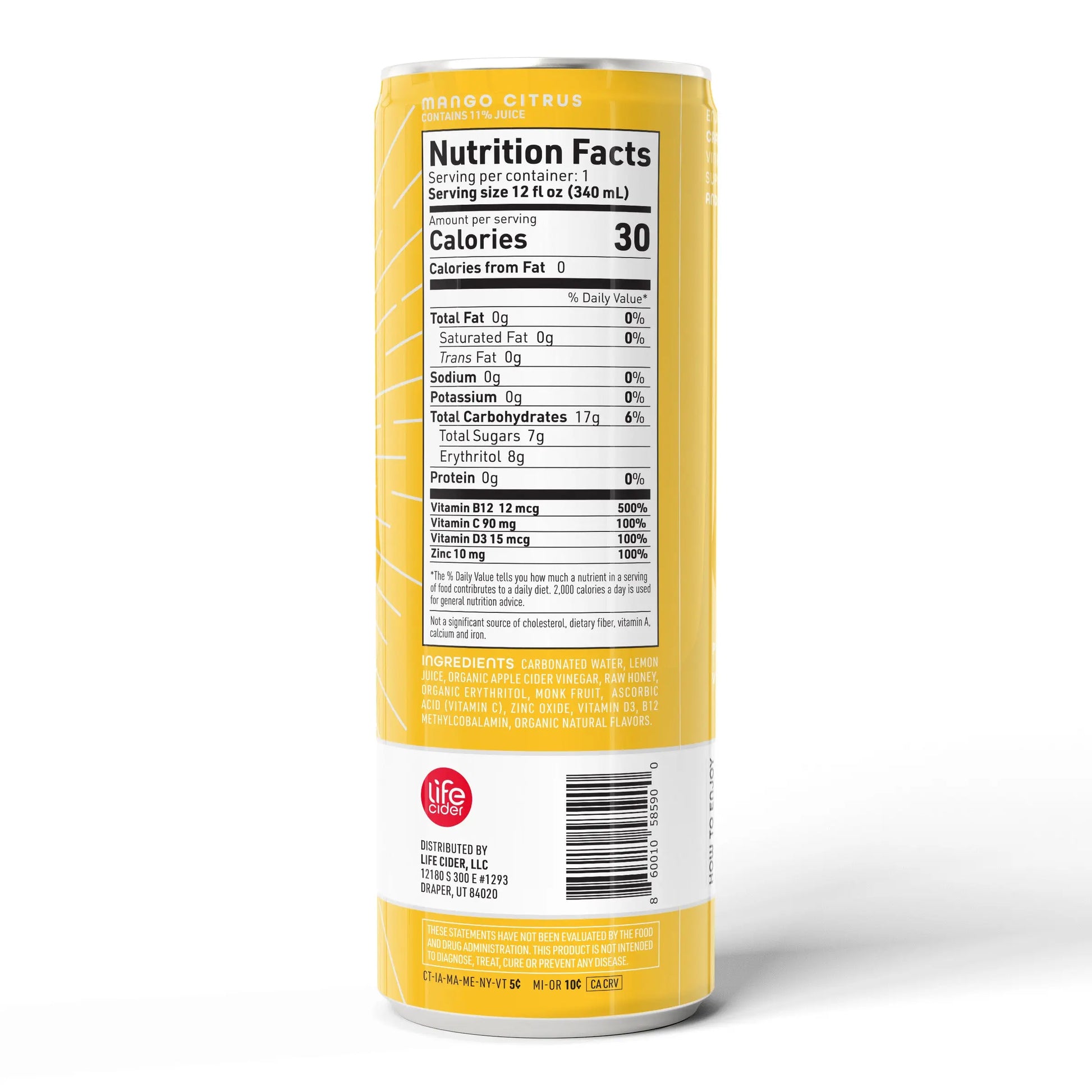 5-Flavor Variety - 12 Pack Life Cider