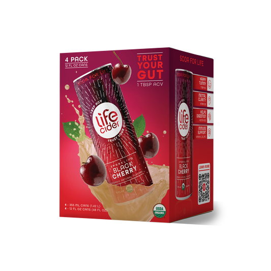 New Black Cherry Original Life Cider 4-Pack
