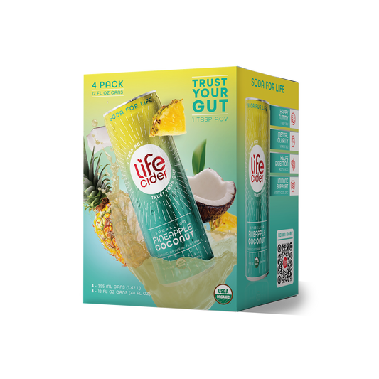 New Pineapple Coconut Life Cider Original 4-Pack