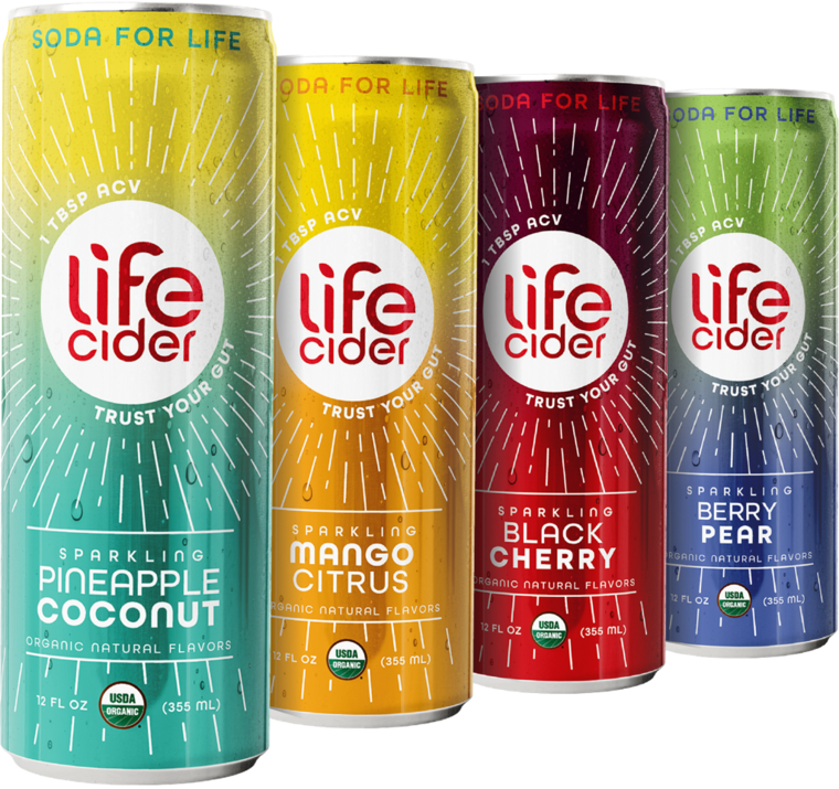 Life Cider — all four flavors